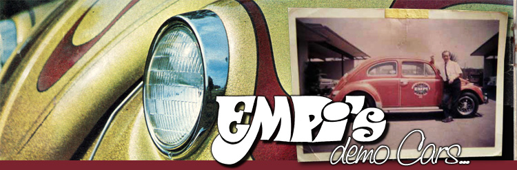 EMPI demo cars